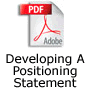developing a positioning statement